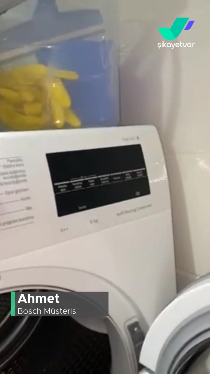 Bosch Serie 6 Model Kurutma Makinesinde Su Birikimi videonun kapak resmi