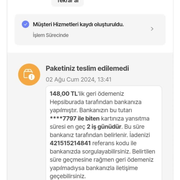 Hepsiburada Premium Müşteri Mağduriyeti