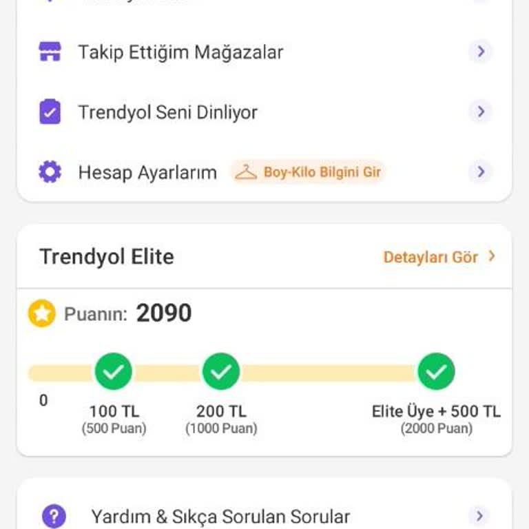 Trendyol Kuponumu Vermiyor Elit Üyelik