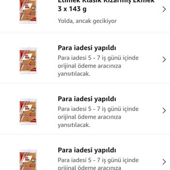 Amazon Türkiye Kargo İadesini Göndermiyor