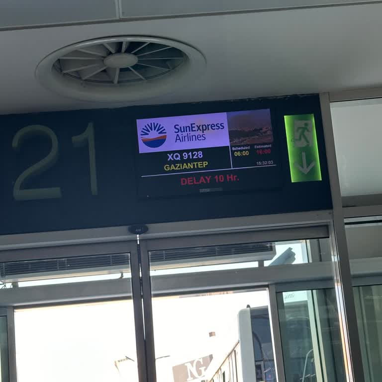 Sunexpress İle Yaşanan Uzun Rötar Ve Mağduriyet