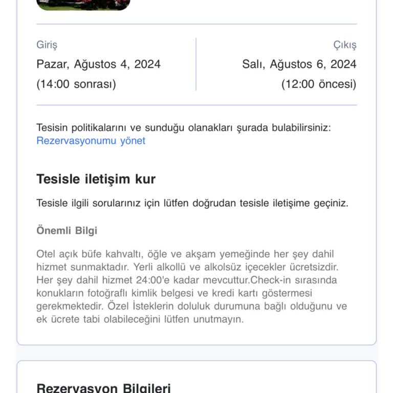 Agoda Rezervasyonunu Yelken Mandalinci SPA Kabul Etmiyor