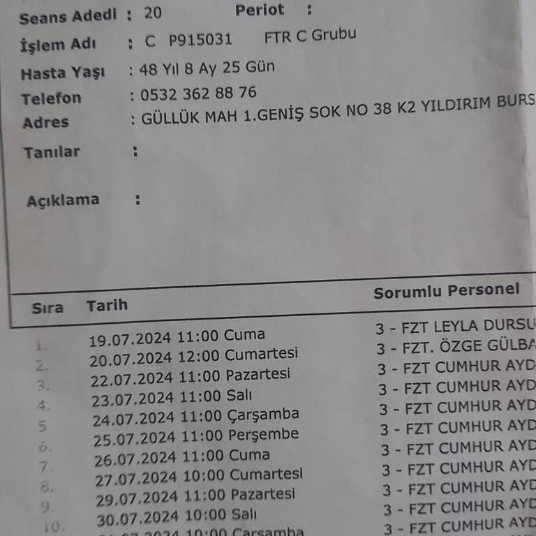 Klasik Romatem Rapor Problemi