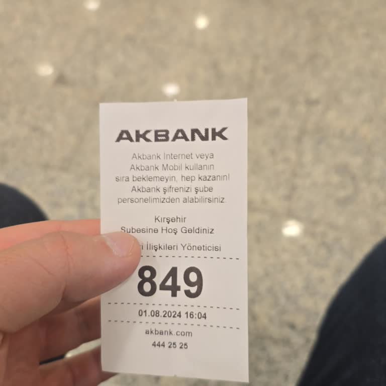 Akbank İnternet Şifresi Alma