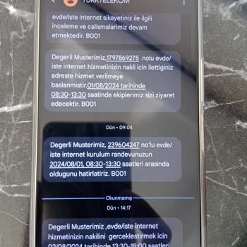 Türk Telekom Nakil İşlemi İnşallah Bu Şikayetinde Yabana Atarsınız