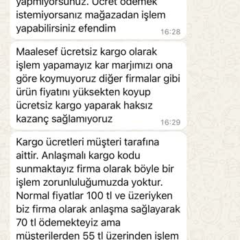 Askı Nişantaşı Hukuksuz Kargo Ücreti Alıyor!