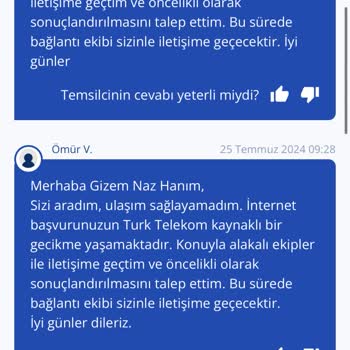 TurkNet İnternet Kurulum Aksaklığı