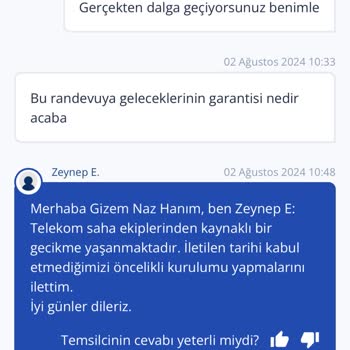 TurkNet İnternet Kurulum Aksaklığı