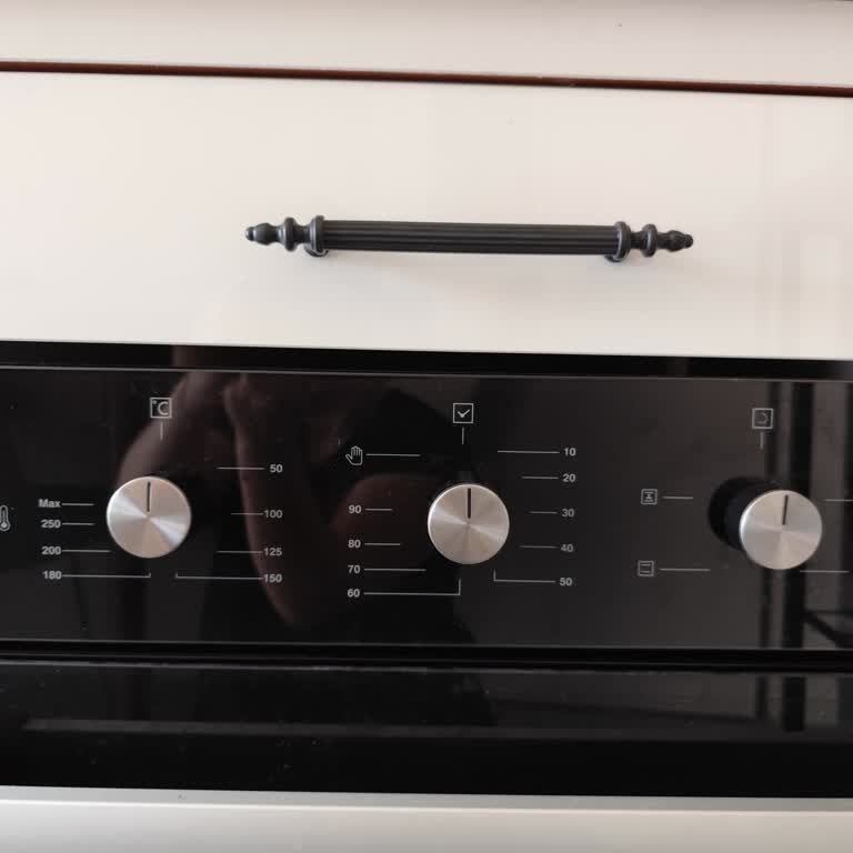 Kumtel Ankastre Fırın Düğme Isınması