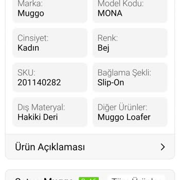 FLO Ayakkabı FLO Marka Ayıp Size