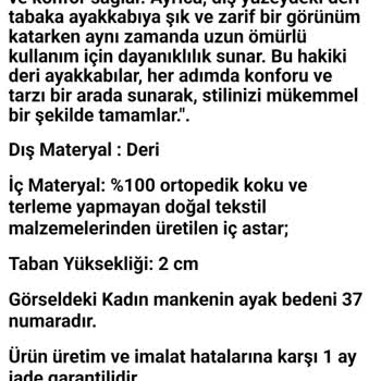 FLO Ayakkabı FLO Marka Ayıp Size