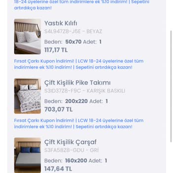 LCW Ürünlerini Takip Etmiyor,10 Gün Paramı Alıkoyup Üstüne Zam Yapıyor