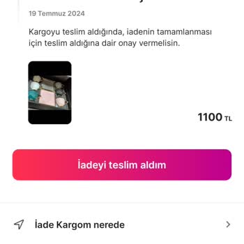 Gardrops İadeyi Onaylayınca Satıcıyı Mağdur Ediyor