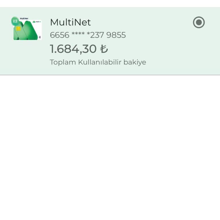 Trendyol GO Ve Multinet Eşleşmemesi