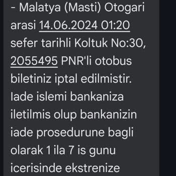 Obilet Bilet İadesini Alamıyorum