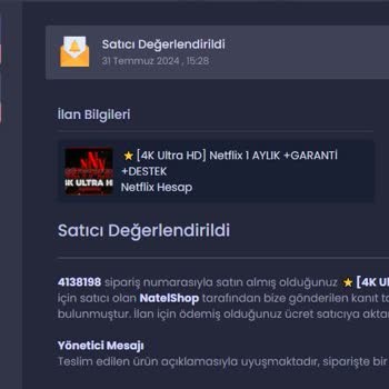 İtemSatış İtem Satışının Sorumsuzluğu
