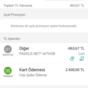 Paddle.net Paddle İptal Ettiğim Halde Para Çekti