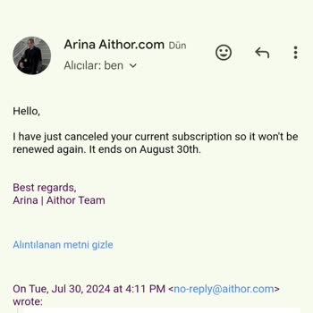 Aithor Üyelik İptal Edildiği Halde Para Çekildi