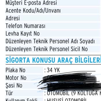 Anadolu Sigorta Plaka Düzeltmede Ek Ücret İstiyor