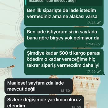 Quqa Official Para İadesi İstiyorum