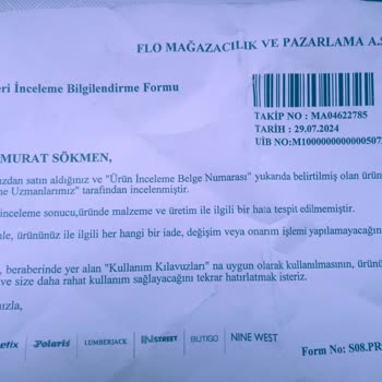 Lumberjack FLO Mağazacılık Ve Pazarlama A. Ş Mağduriyet