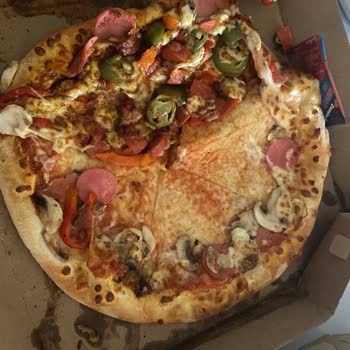 Domino's Pizza Malzeme Yok Pişmanlık