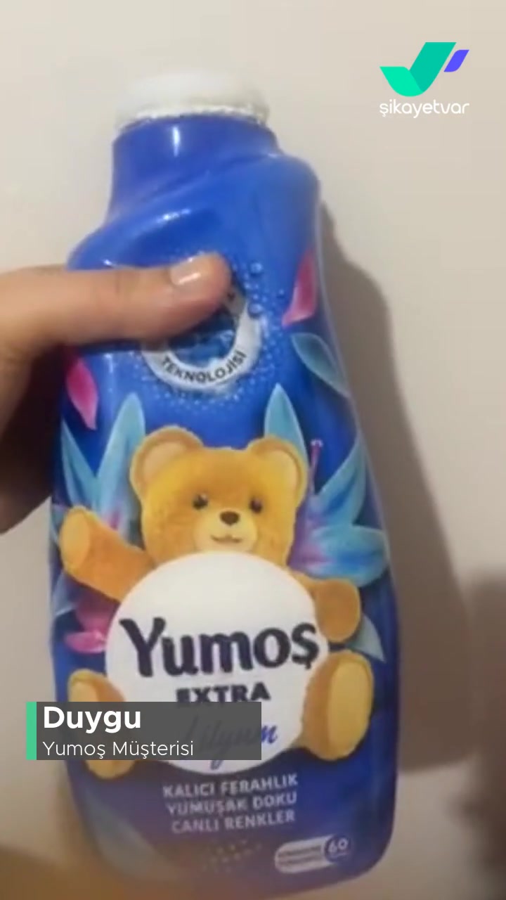 Yumoş Yumuşatıcı Siyah Renge Döndü, Hiçbir Markada Görmedim, Şoktayım! videonun kapak resmi