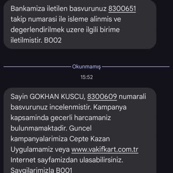 VakıfBank Bankomat Para Ve World Puanlarım Yatırılmadı