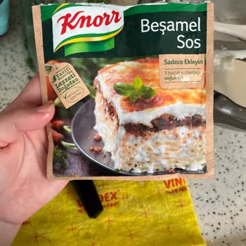 Knorr Beşamel Sostan Saçlar Çıktı