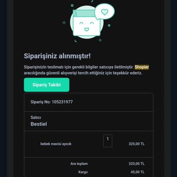 Shopier İki Aydır Gelmeyen Çanta Ve İletişim Sorunları