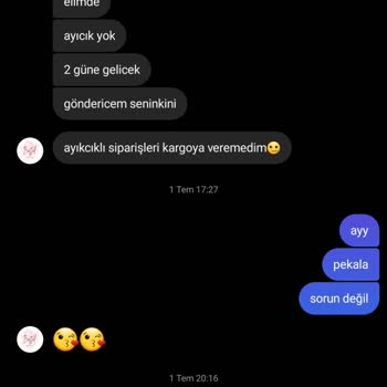 Shopier İki Aydır Gelmeyen Çanta Ve İletişim Sorunları