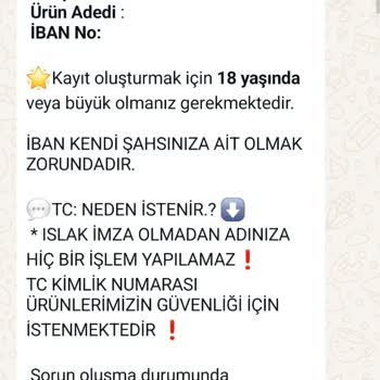 Evde Paketleme Türkiye Kişisel Bilgilerimin İzinsiz Kullanımına Karşı Uyarı
