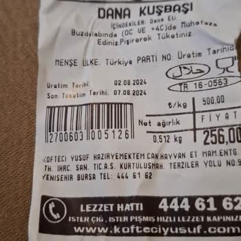 Yemek Sepeti'nden Verilen Köfteci Yusuf Ürünü Yanlış Geldi