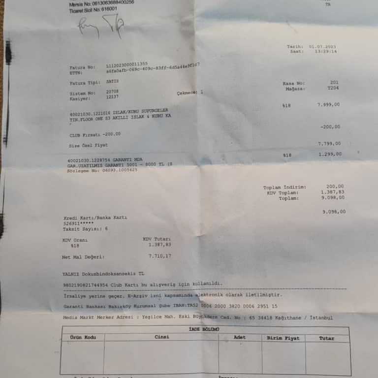 Tineco Garanti Mağduriyeti Ve İlgisizliği