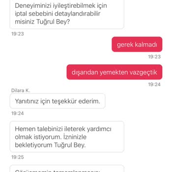 Yemeksepeti Bahane Uydurmakta Lider
