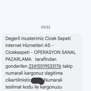 Sürat Kargo Teslim Edilmeyen Sipariş