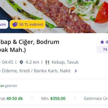 GetirYemek Ücret İadesi Yapmadı