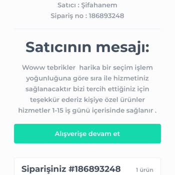 Şifahanem (Instagram: sifaahane__) Şifahaneden Ekitap Bereket Tohumu Aldım Ürünlerim Gelmedi Ulaşamıyorum