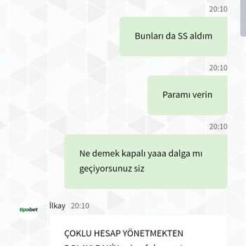 Tipobet Hesabım Kapandı Ve Param İade Edilmedi
