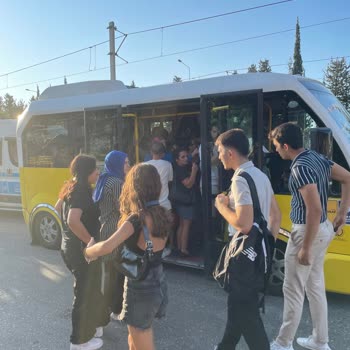 BURULAŞ G7 Minibüsü Hep Dolu Geliyor