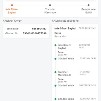 Trendyol Express Trendyol'a Yakışmayan Sipariş Süreci