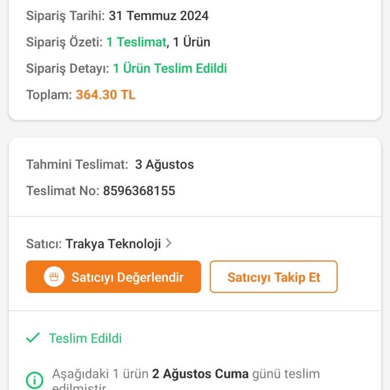 Aras Kargo Kargom Gelmedi Geldi Gözüküyor