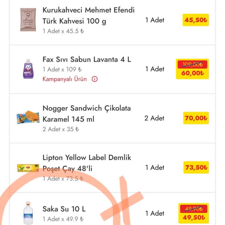 Şok Marketler Ürünlerin Bazıları Gelmedi Şok Cep