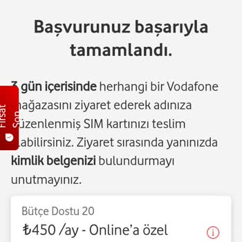 Vodafone Yanlış Paket Ve Faturalı Hat Sorunu
