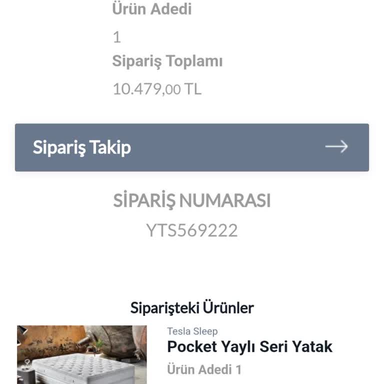 Yataş Siparişim Hakkında Bilgi Alamıyorum Ve Müşteri Hizmetleri Yanıtsız