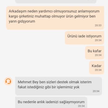 Trendyol Gelmeyen Ürün İçin İade Almıyor