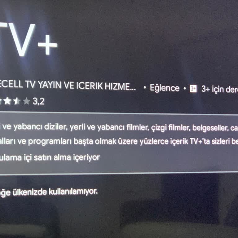 Grundig Televizyonda TV+ PlayStation Ve Daha Fazla Sorun