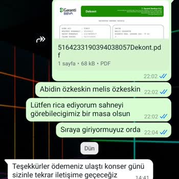 Hayal Kahvesi (Kocaeli) Konser Mekanında Beklenen Dışı Masa Konumu Sorunu