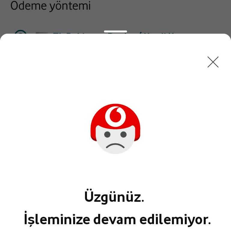 Vodafone'dan Yaşanan Paket Alım Sorunu Ve Mağduriyet