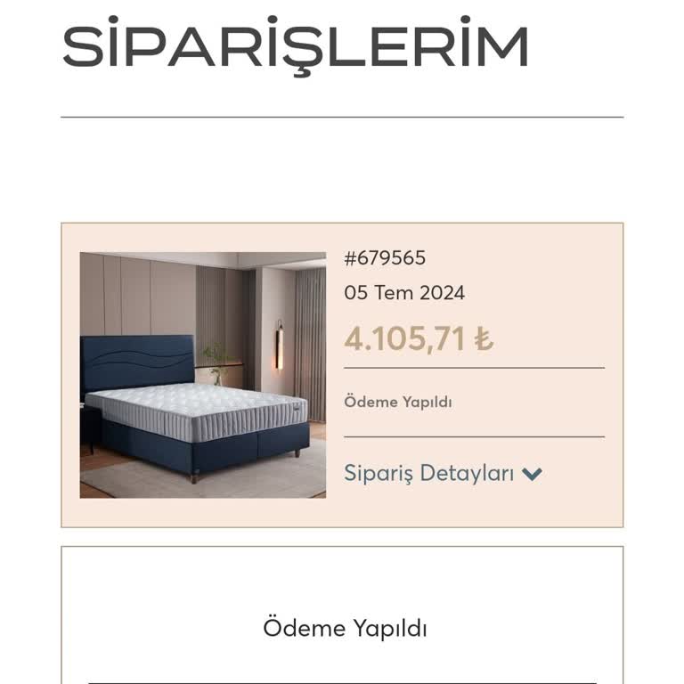 İdaş Yatak Teslimat Mağduriyeti